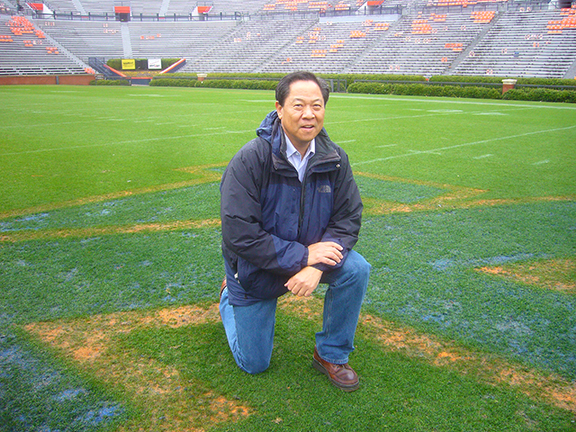Wong at midfield