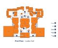 map of lowder hall floor one