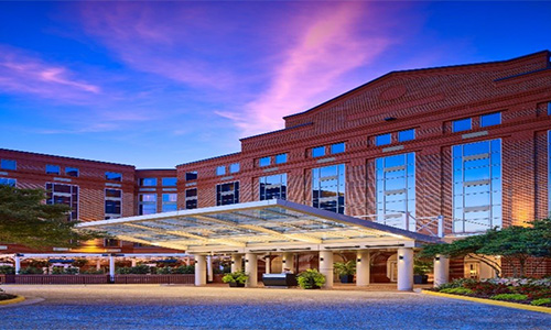 The Hotel at Auburn at sunset