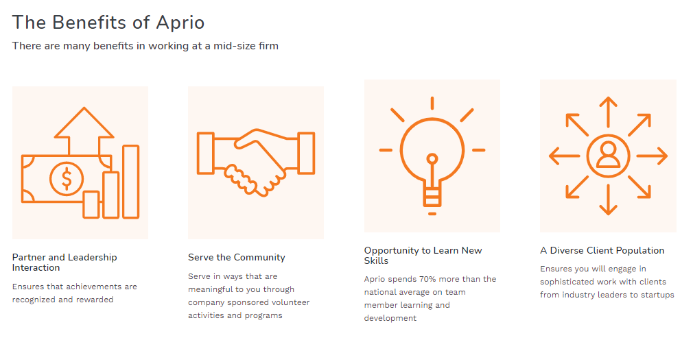 Aprio Benefits