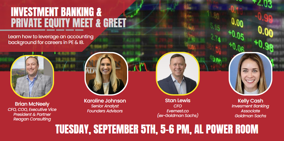 Investment Banking and Private Equity