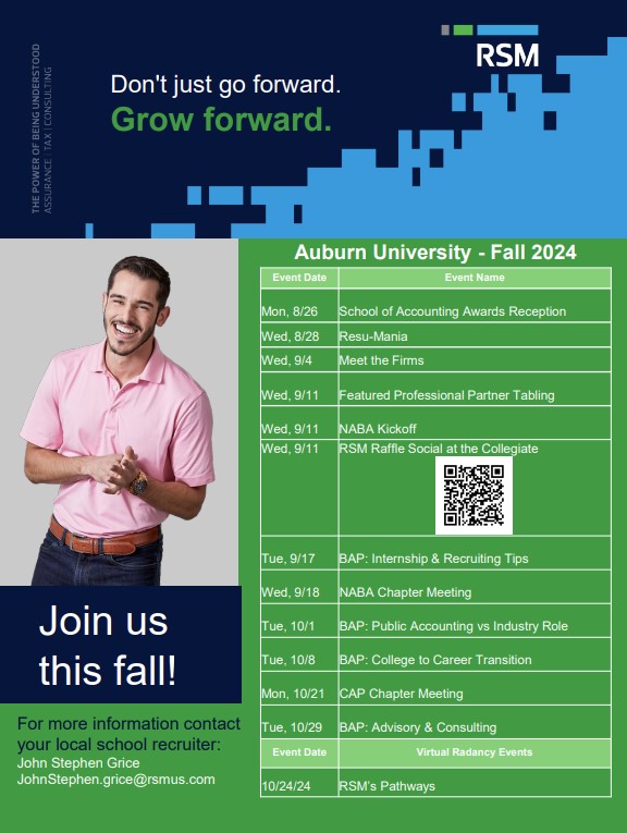 RSM Fall 2024 Calendar