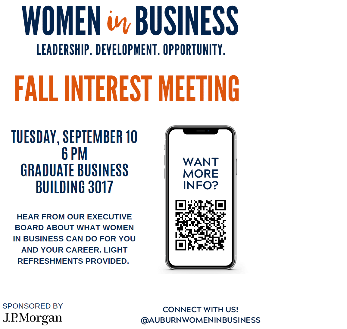 Women in Business Flyer
