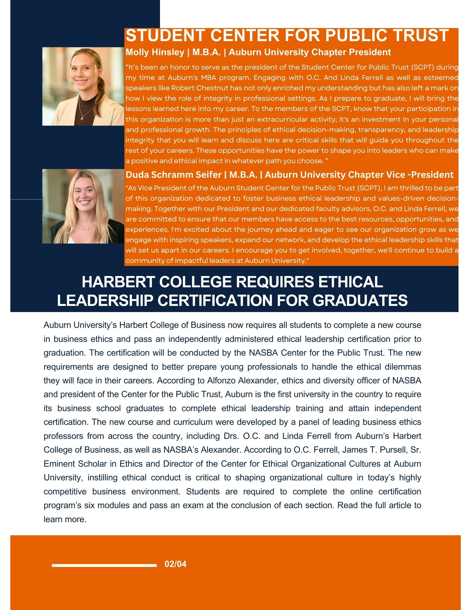 Page 2 Fall Newsletter 2023