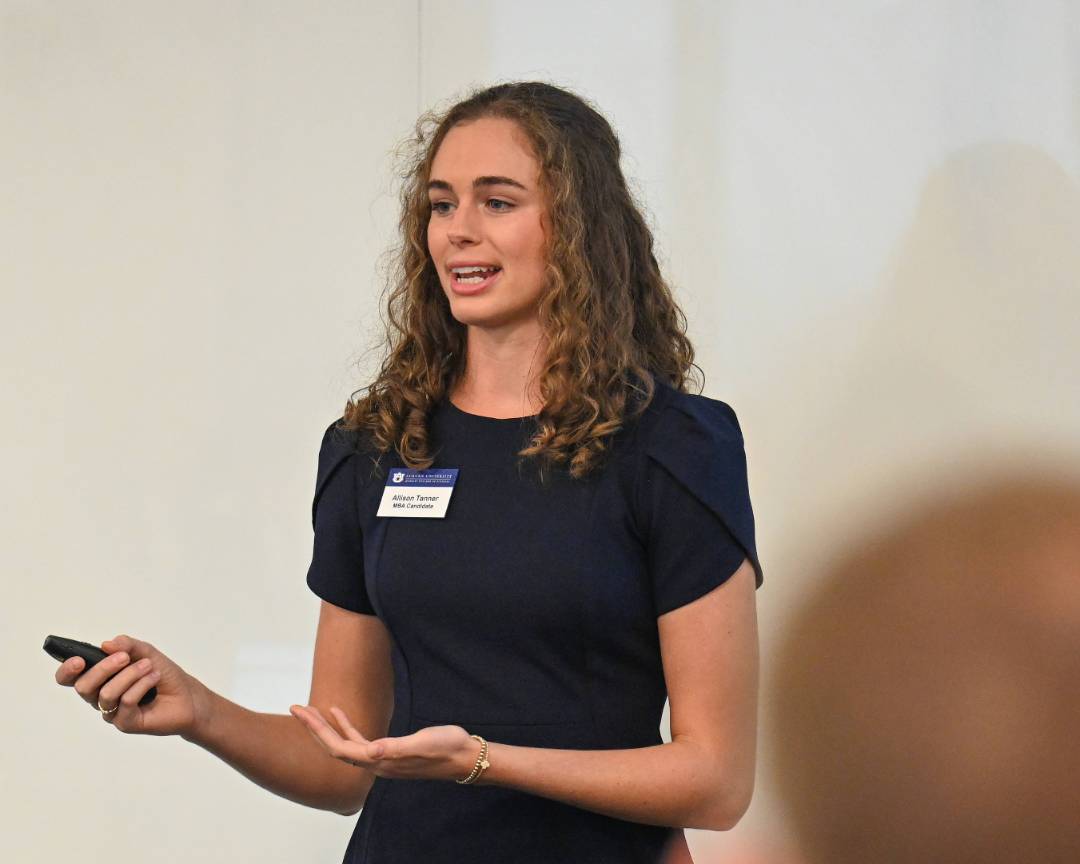 Meet Auburn Full-Time MBA candidate Allison Tanner Video