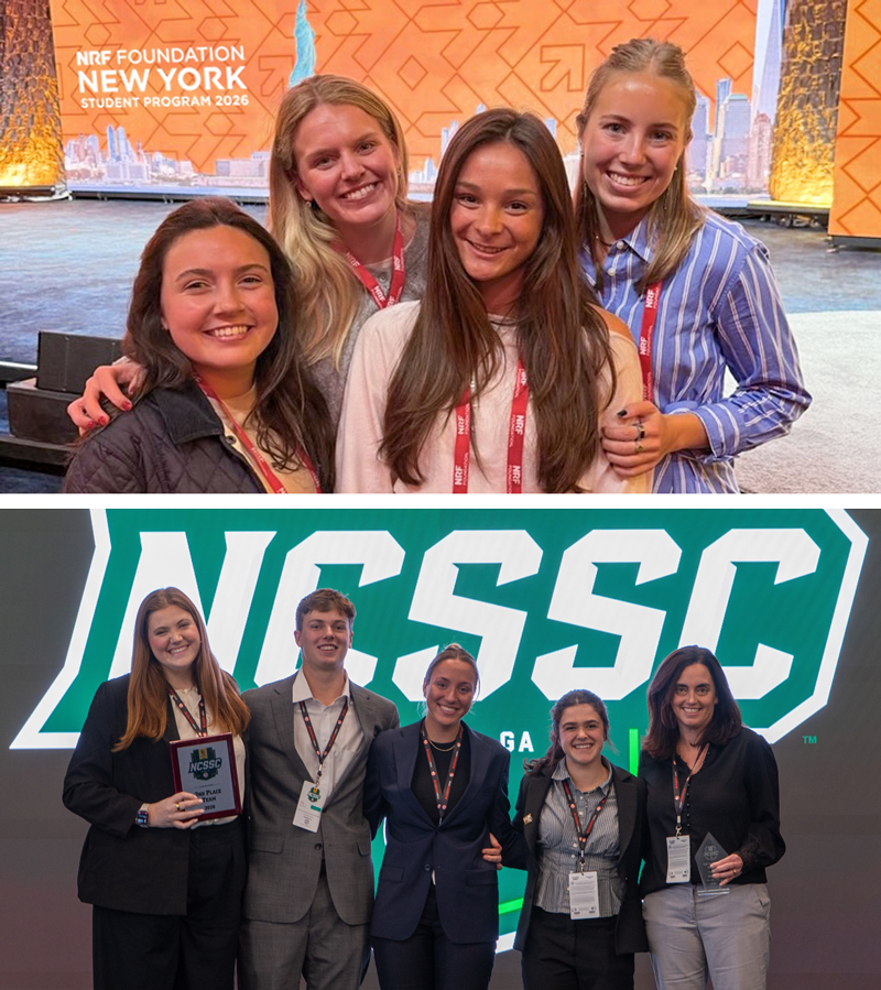 Marketing student at NRF in New York