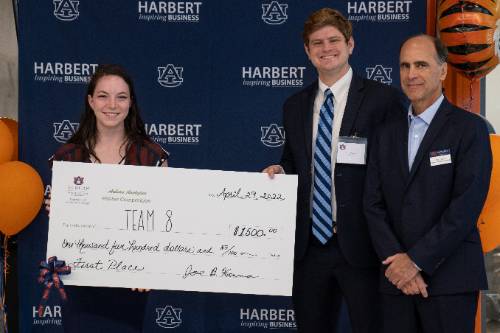 Team 8 won first place award of $1,500 in May 2022s Poster Competition