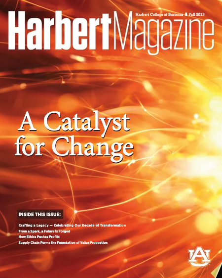 Harbert Magazine Fall 2023, A Catalyst for Change