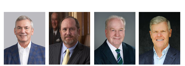 Four alumni headshots