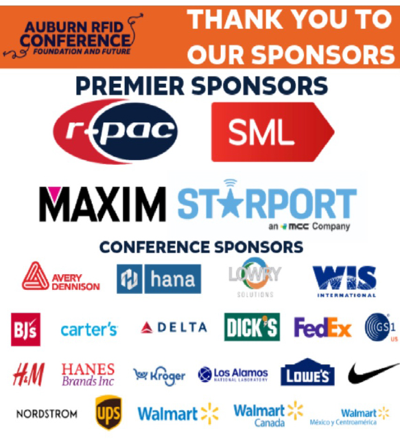 RFID Lab conf sponsors logos List of sponsor logos