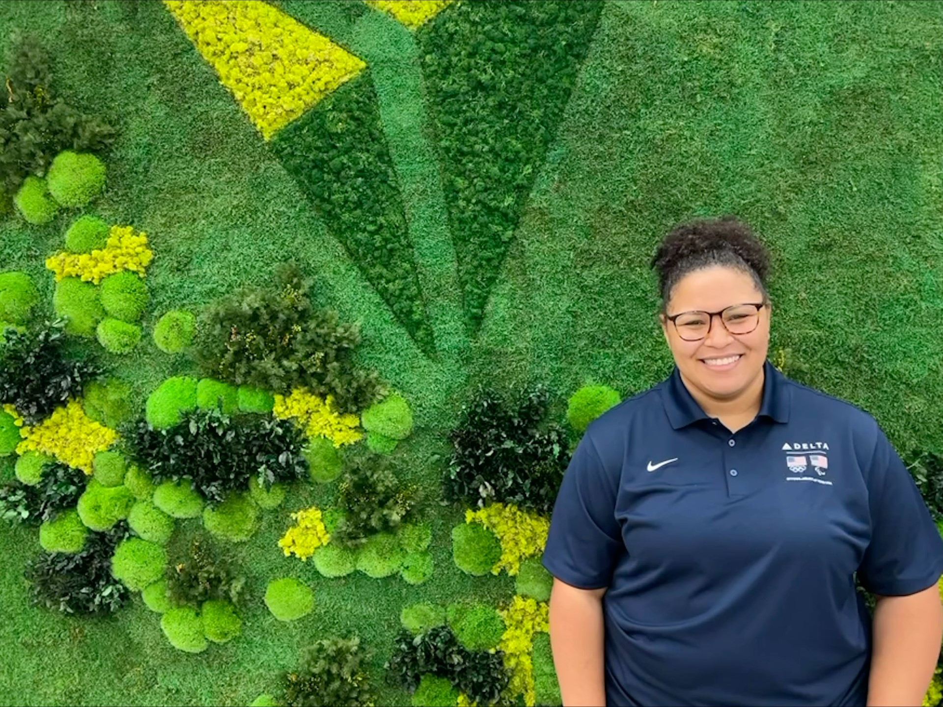 Alycia Attaway Alycia Attaway MBA candidate wearing Delta polo