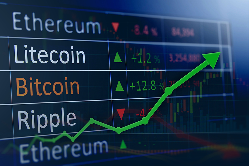bitcoin žymeklis stock trading vs cryptocurrency trading