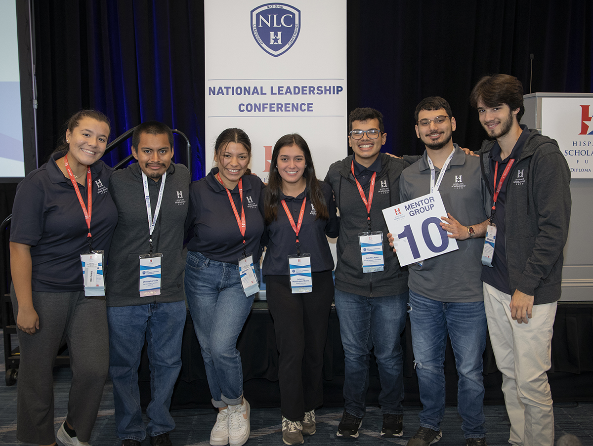 Johanna M-O and group Johanna M-O and fellow scholars at NLC