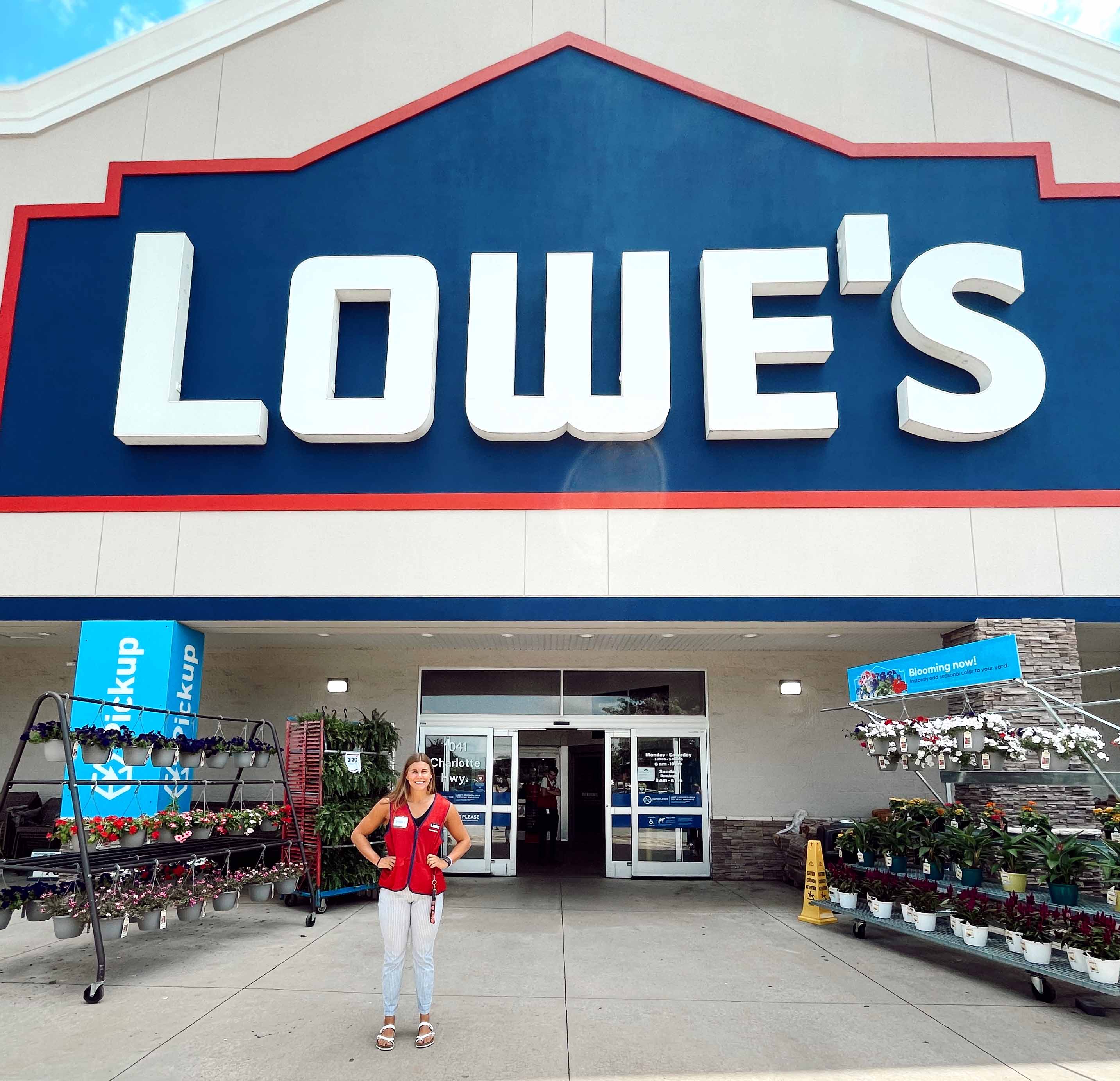 Kensley Merritt at Lowe's Internship