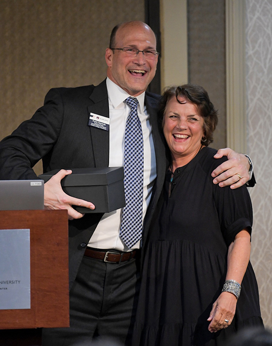 Frarnk Oprandy and Kim Kuerten 2 people