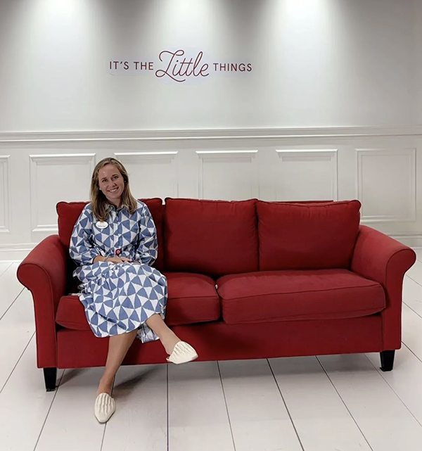 Sophie Elve at Chick-Fil-A internship