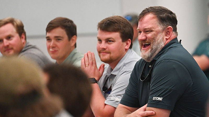 Class full of laughter